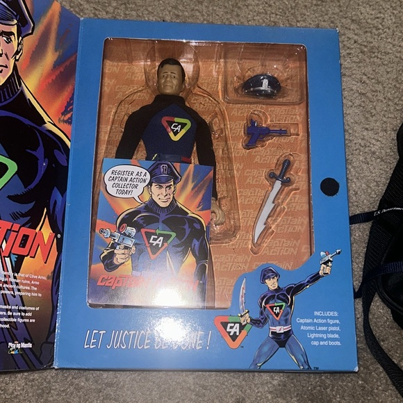 Captain Action Hero Series 12" Figure 1998 Playing Mantis New in Box - Picture 3 of 3
